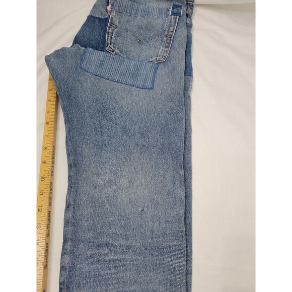 LEVIS 512 SLIM TAPER FIT Patches 5- Pocket Zip Fly  Men's JEANS Size W 33   L30 - Picture 15 of 16